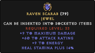 Raven Scarab