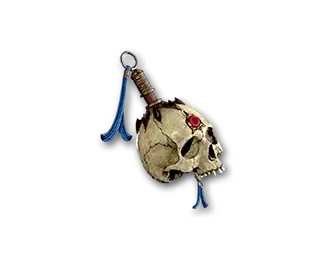 Boneflame Succubus Skull - Ladder d2item