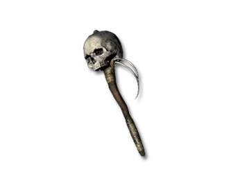 Death's Web Unearthed Wand - Ladder d2item