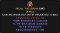 Skull Talisman