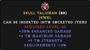 Skull Talisman